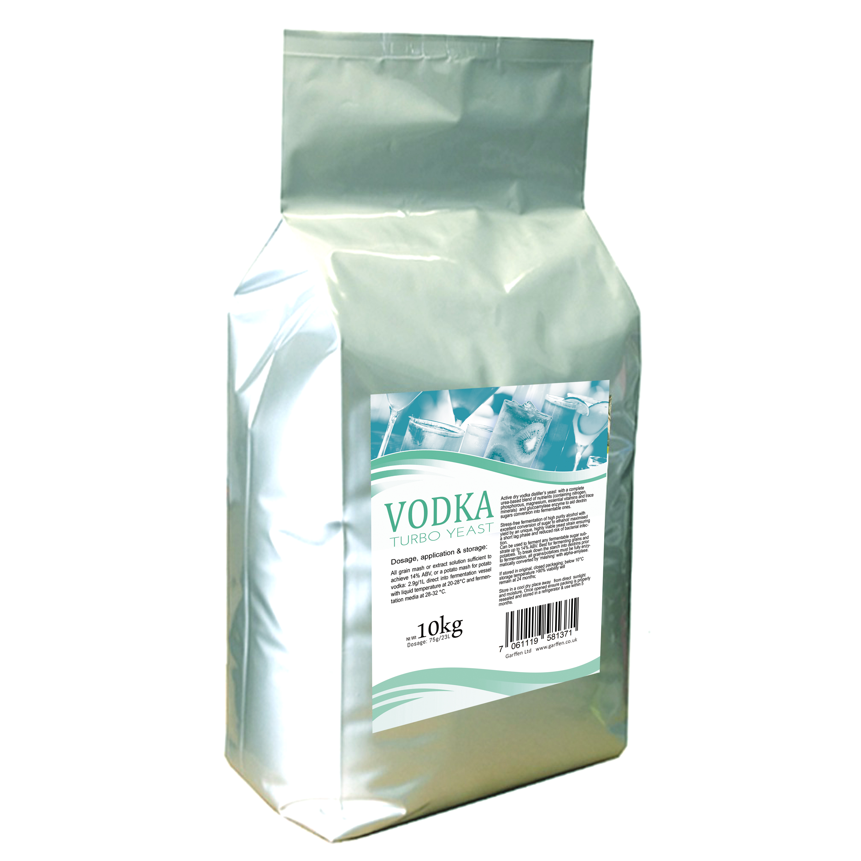 Vodka Turbo Yeast 10kg